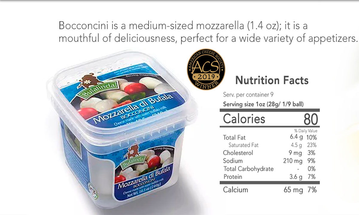 Bocconcini Nutrition